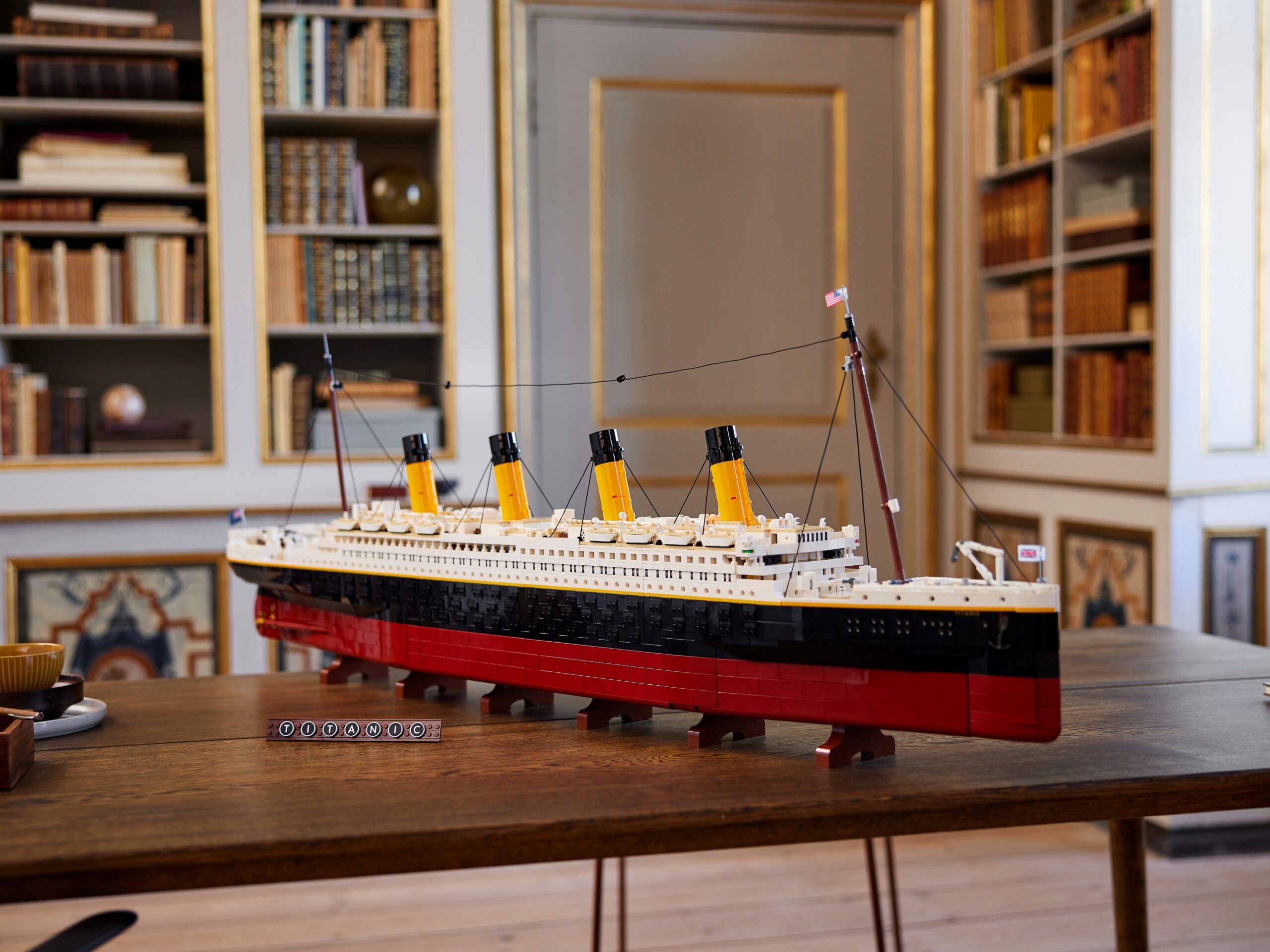 De LEGO Titanic heeft 9090 blokjes 1