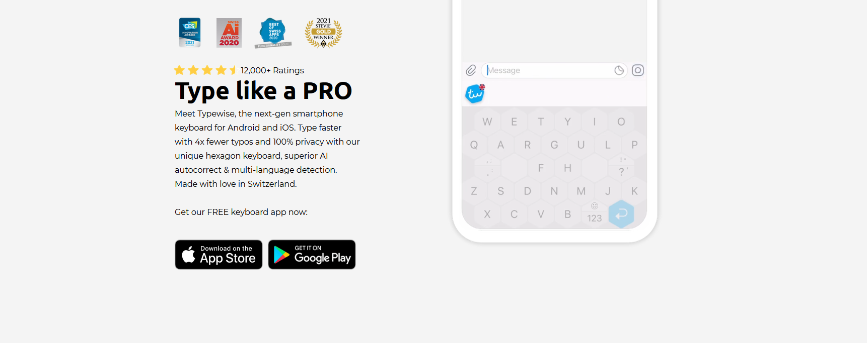 Sneller typen met Typewise 25